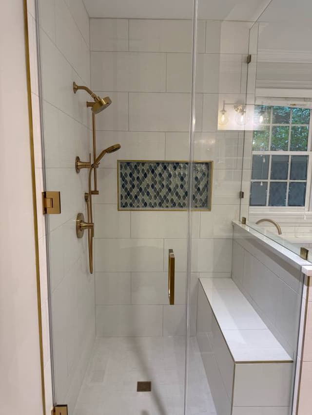 walk in shower updated by midwestbathand shower budget remodeling in minneapolis minnesota